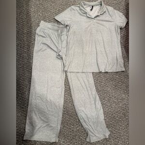Gray Women's Pajama Set